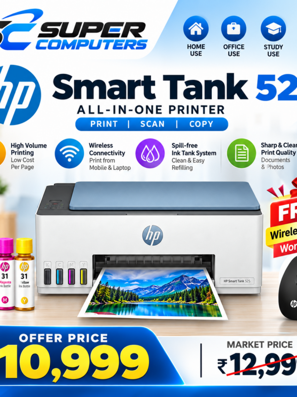 HP Smart Tank 525 Color Printer
