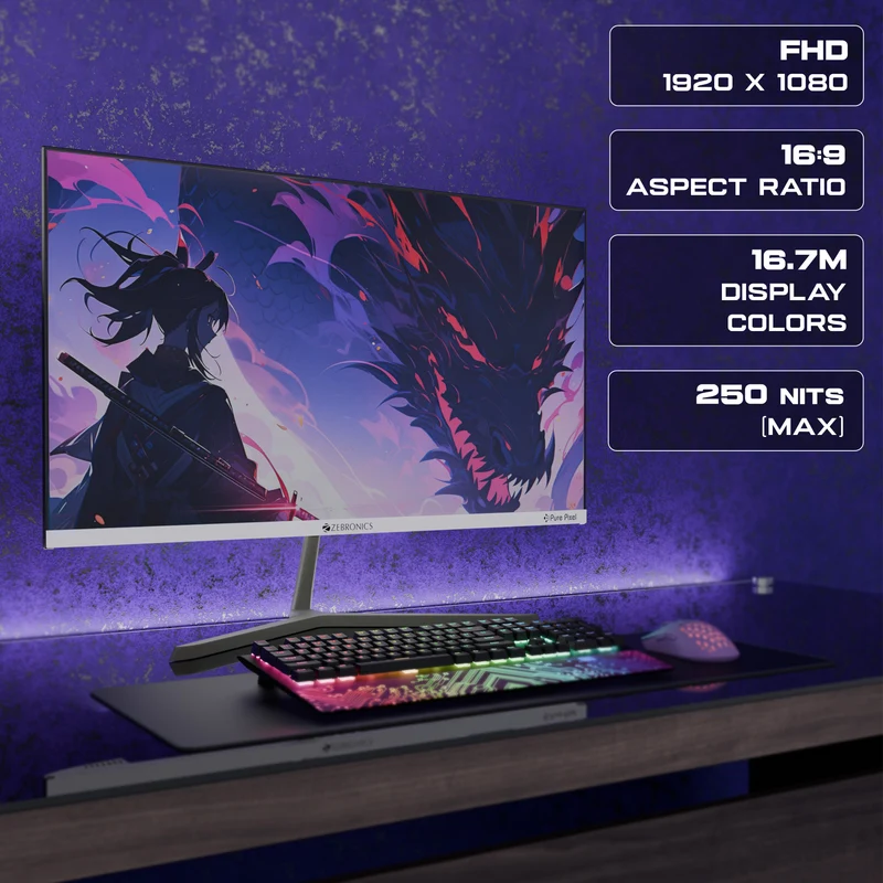 Zebronics A122FHD 22 Inch LED 100hz Monitor