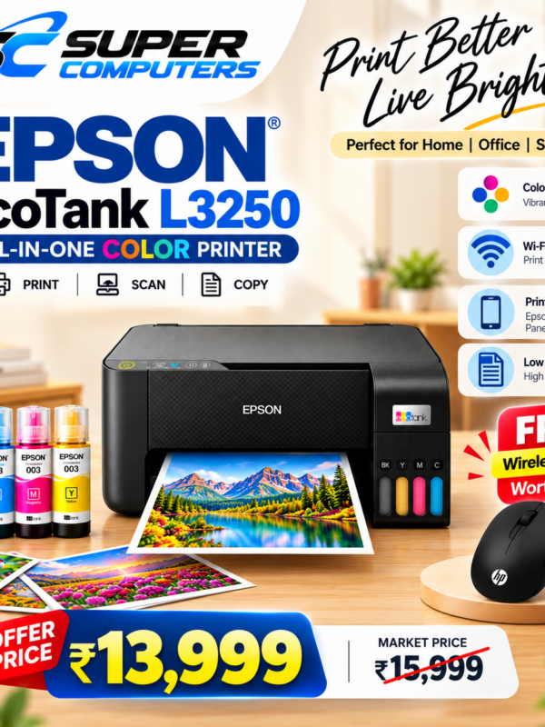 Epson EcoTank L3250  All-in-One Color Printer