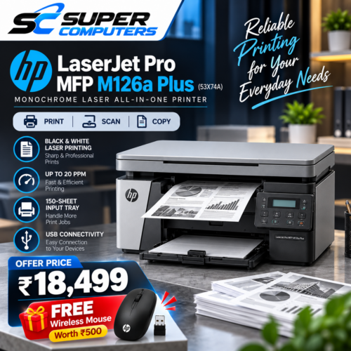 HP LaserJet Pro MFP M126A Plus Printer