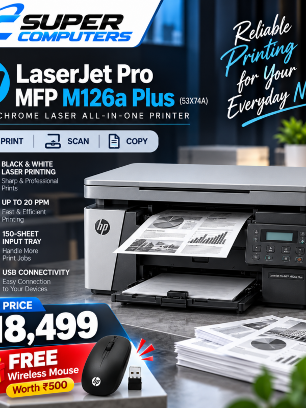 HP LaserJet Pro MFP M126A Plus Printer