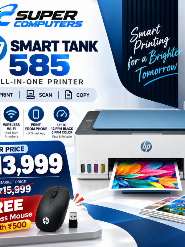 HP Smart Tank 585 Color Printer