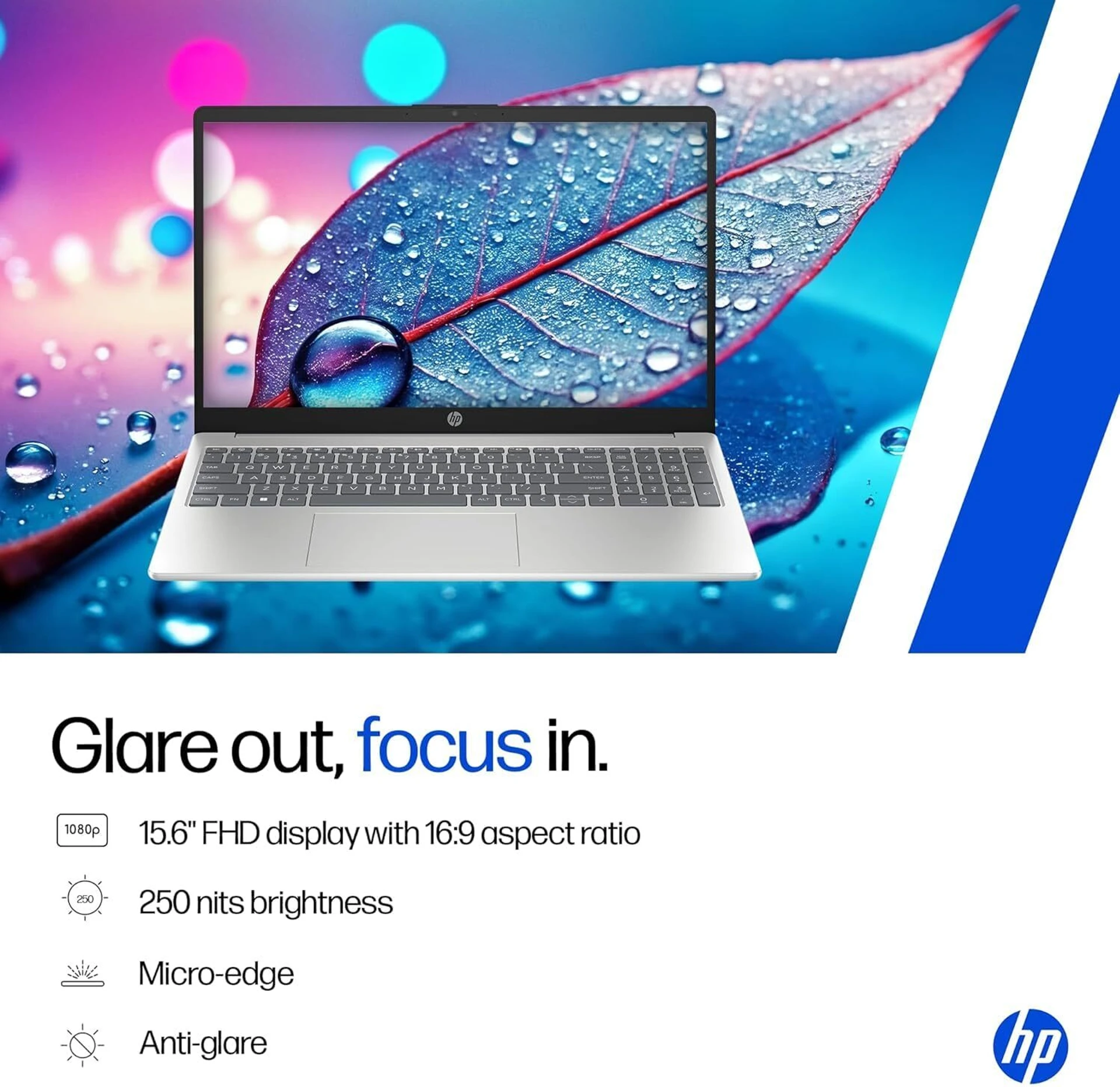HP 15 (i5 14th Gen) Intel Core 5 120U - (16 GB/512 GB SSD/Windows 11 Home) FD0682TU Thin and Light Laptop