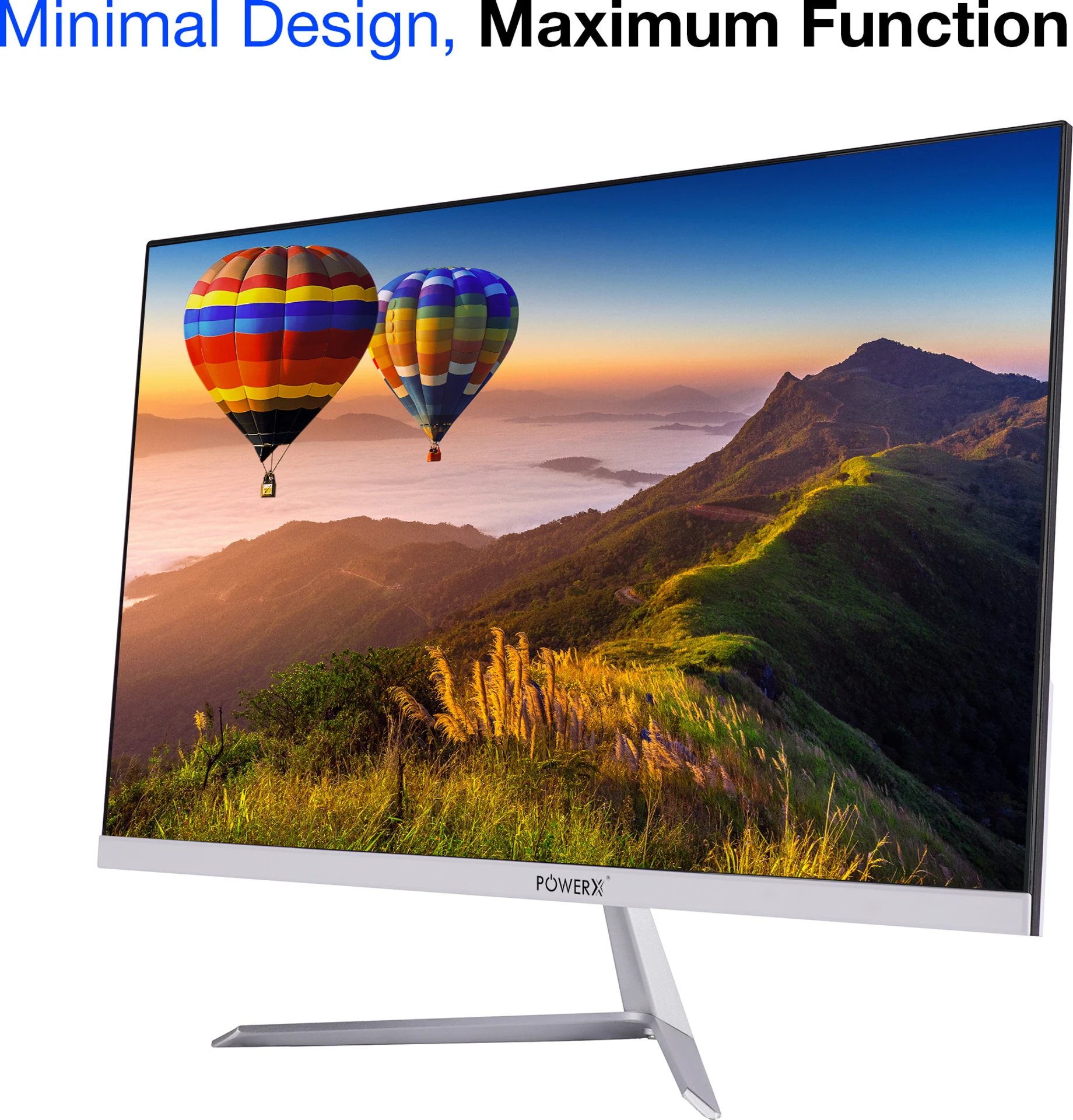 POWERX 54.61 cm (22 inch) Full HD LED Backlit IPS Panel Monitor